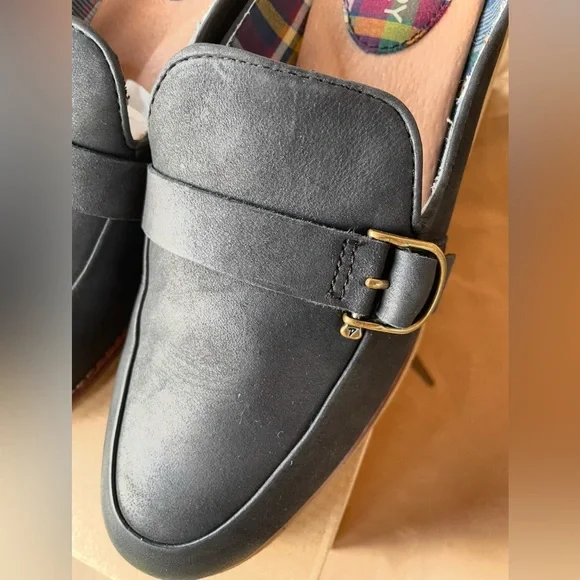 Sperry Women's Leather Mules Black 8 - Picture 3 of 11